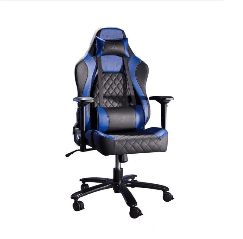 X-Rocker Delta XL Gaming Chair - Black/Blue - كرسي